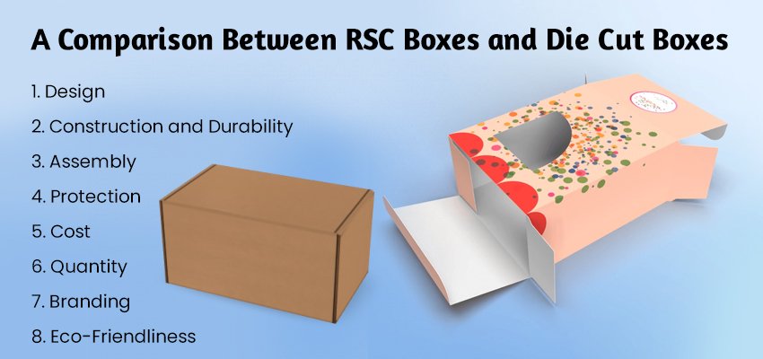 a comparison between rsc boxes and die cut boxes