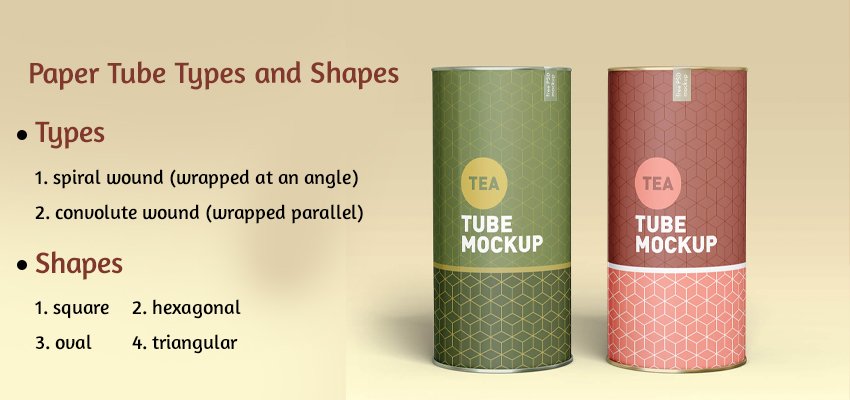 paper tube types and shapes