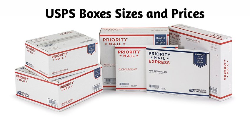 usps boxes sizes and prices