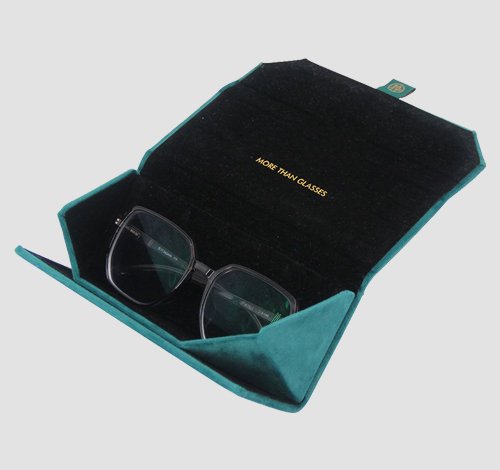 blue sunglasses boxes