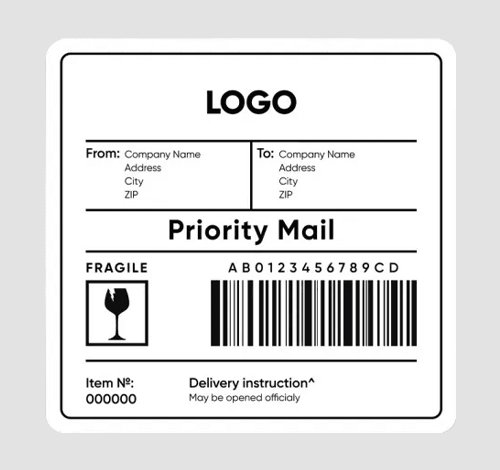 bulk shipping labels