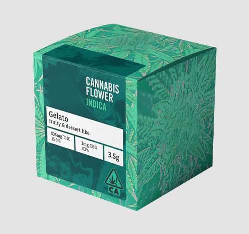 cannabis flower packaging