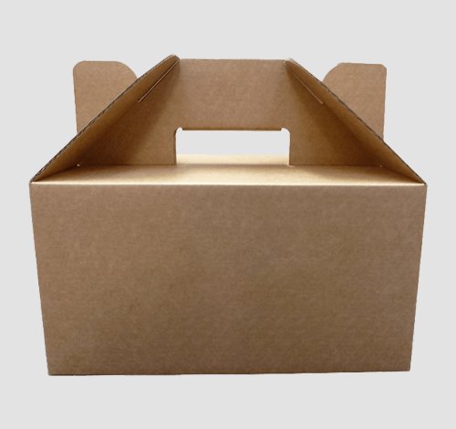 cardboard box with handle wholesale