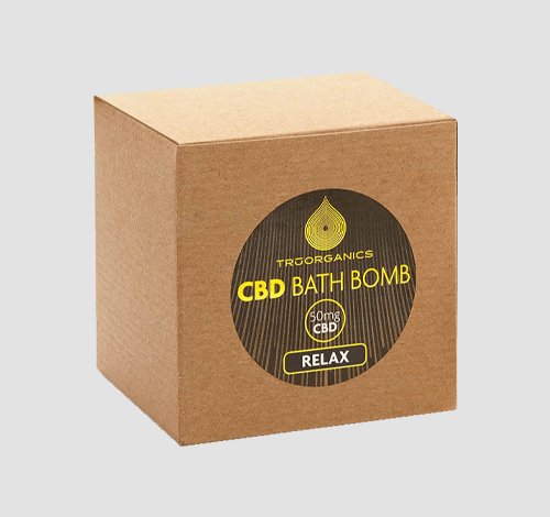 cbd  bath bomb packaging boxes