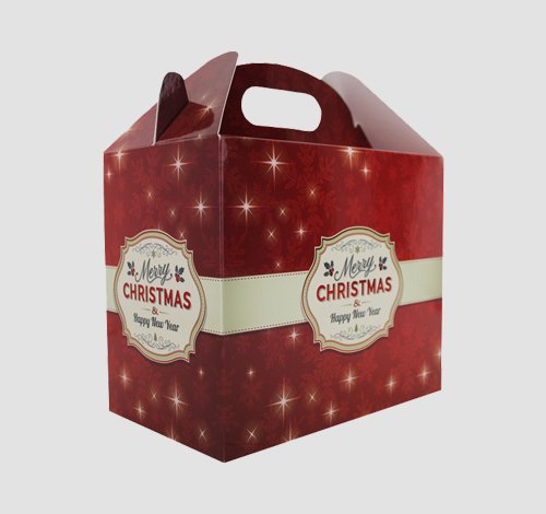 christmas gable gift boxes