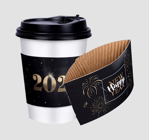 coffee cup sleeves custom