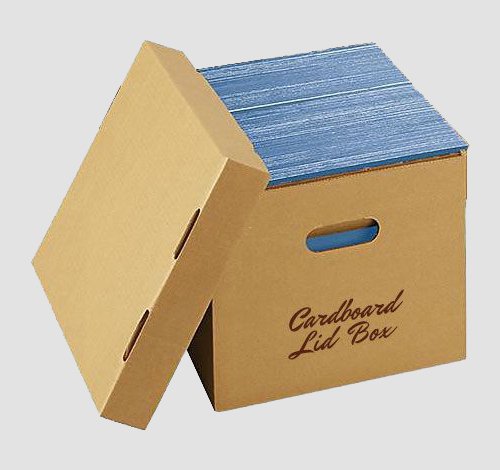 corrugated boxes with lids