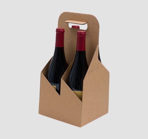 corrugated wine bottle carriers