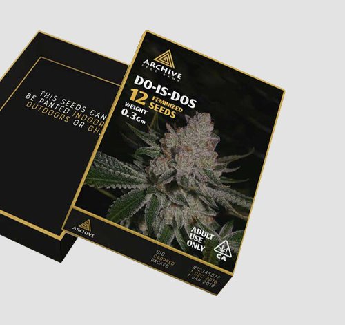 custom cannabis seed packaging boxes