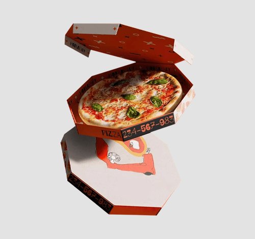 custom printed pizza boxes