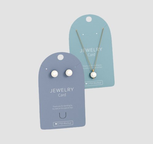 jewelry hang tags with logo