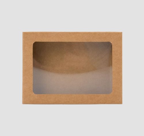 kraft paper window boxes wholesale