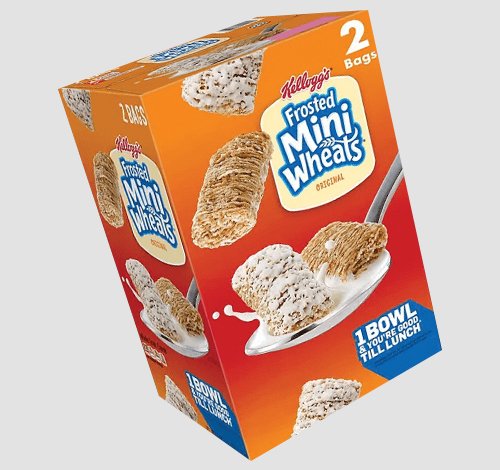 little cereal boxes