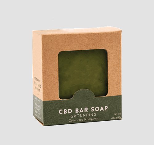 organic hemp soap packaging