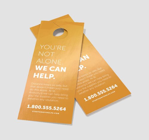 printed door hanger