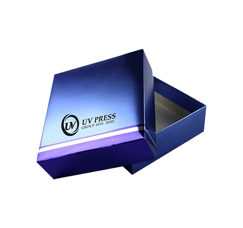 Custom Silver Foil Box Packaging
