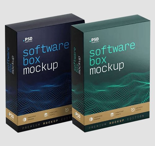 software boxes