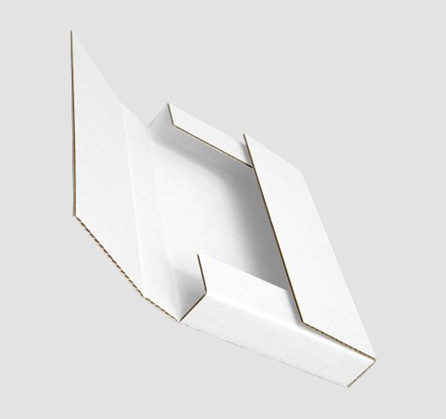white corrugated box packaging