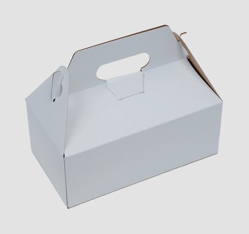 white gable packaging boxes